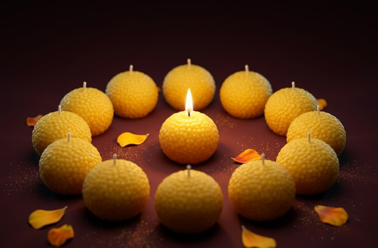 Laddoo Candle
