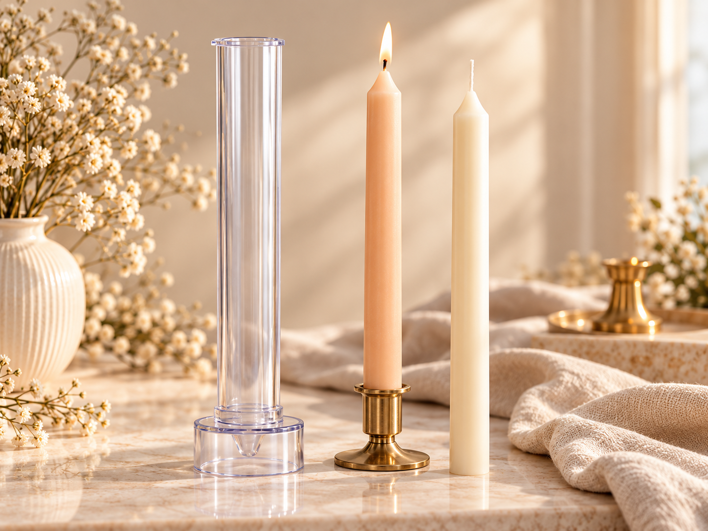 Taper Candle Mould, 20 cm (BI-PCM30)