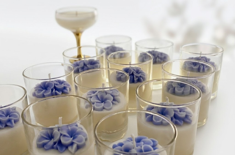 Ocean Breeze Blossoms Candle