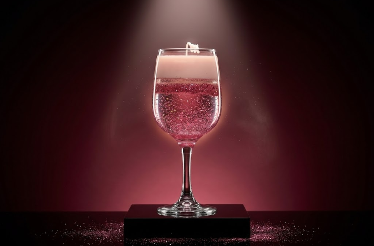 Glitter Gala Candle