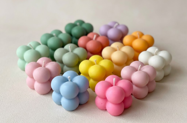 Small Bubble Candle