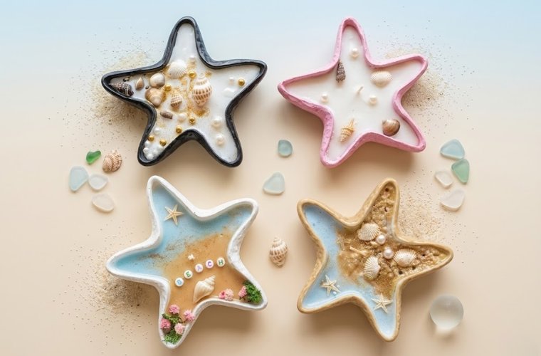 Starfish Candle