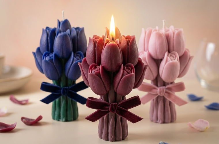 Tulip Candle
